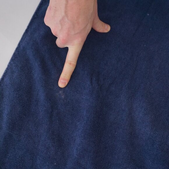 Vintage Ralph Lauren Fragrances Navy Bathing/Swimming 100% Cotton Towel - Picture 9 of 10